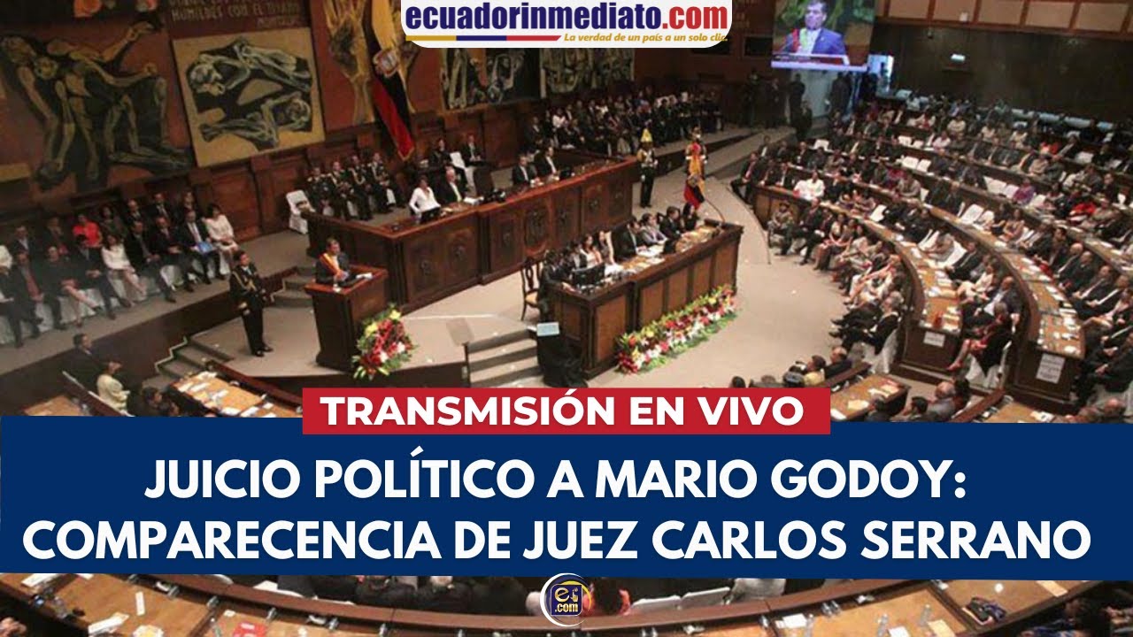 JUICIO POLÍTICO A MARIO GODOY: COMPARECENCIA DE JUEZ CARLOS SERRANO