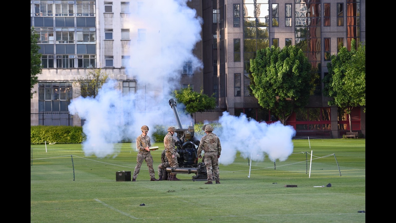 Honourable Artillery Company Opening Evening demonstration, 14 May 2019