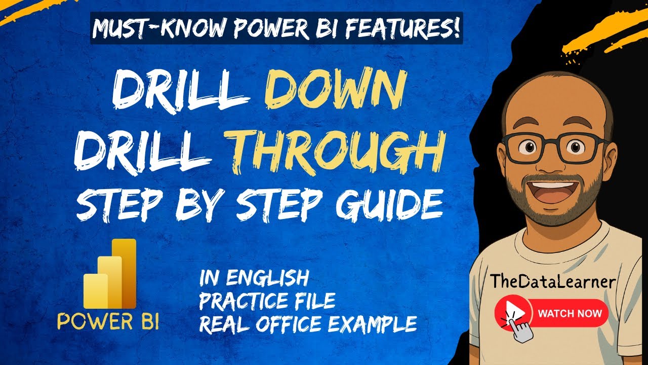 How to use Power BI Drill Down, Drill Through | Step by Step Guide