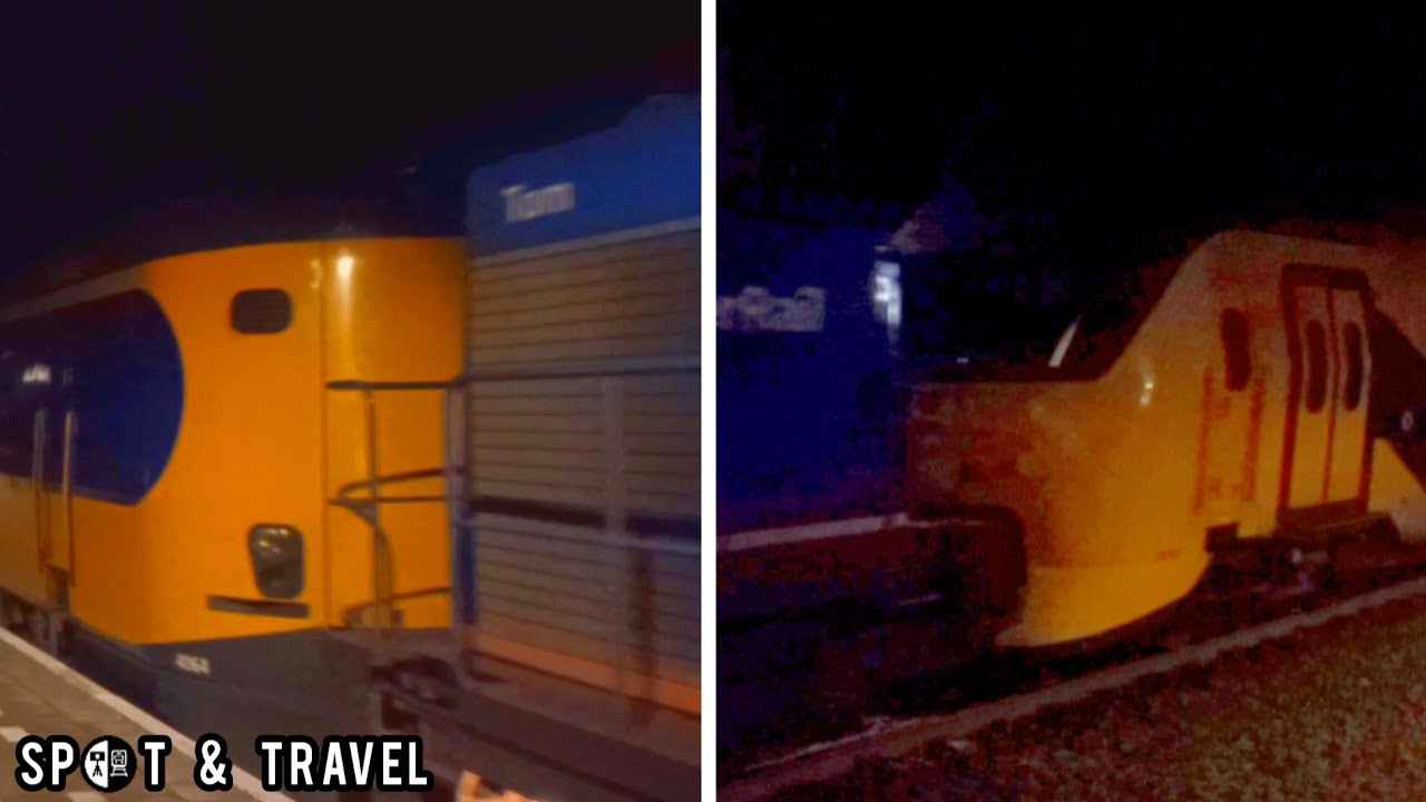 Kruising van overbrengingen! V100+ICMm & V100+VIRMm | Zuidhorn // Rare train crossing | 22-2-25!