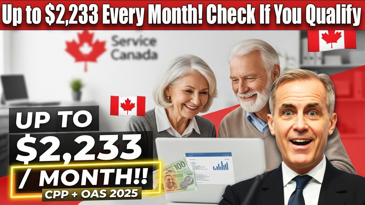 Canadian Seniors Alert | CPP & OAS Increase to $2,233 Monthly | New Rules + Eligibility Explained!