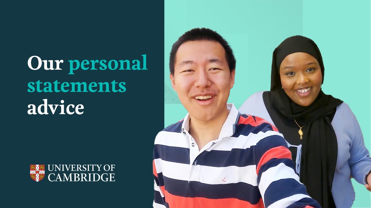 Our personal statements advice