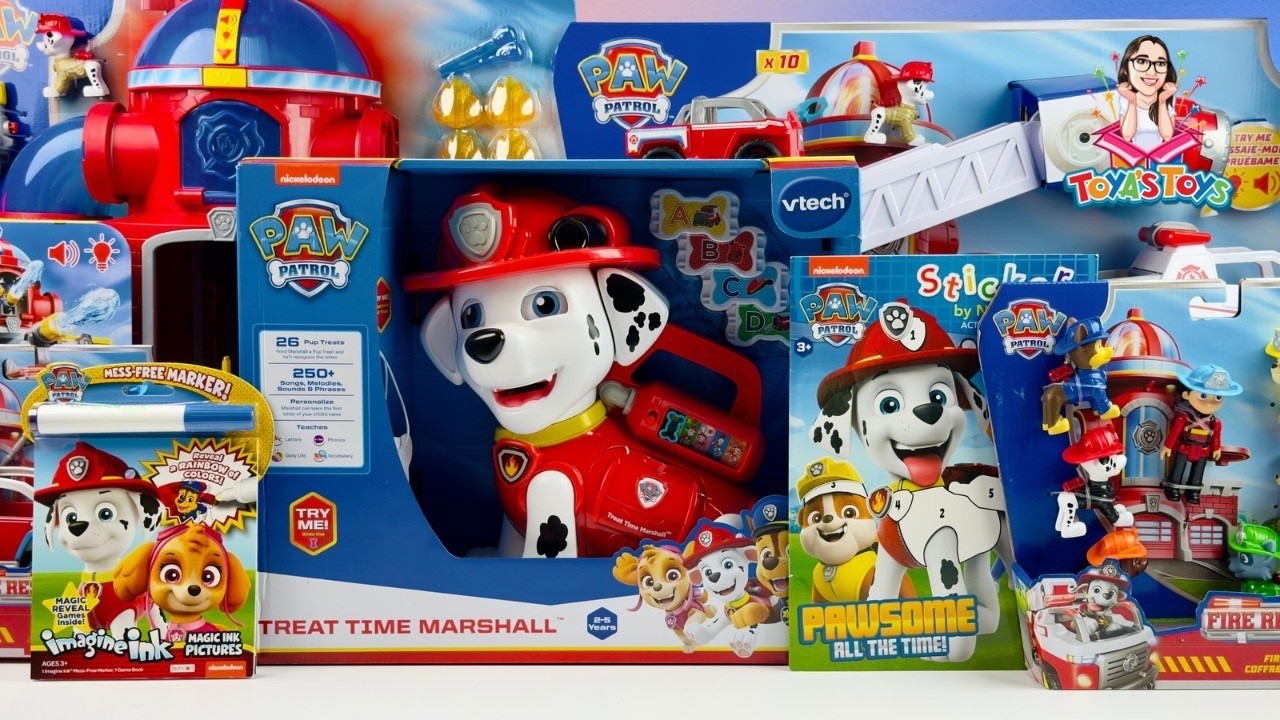 Unboxing and Review of Paw Patrol Toys Collection