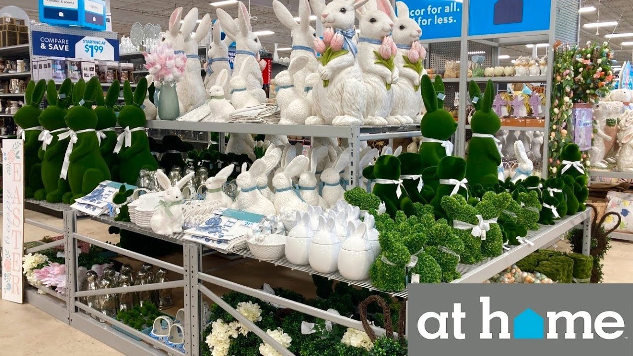 AT HOME SHOP WITH ME EASTER DECORATIONS SPRING DECOR HOME DECOR SHOPPING STORE WALK THROUGH
