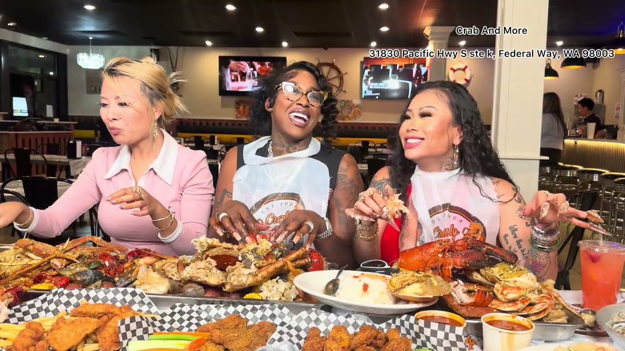 Crabs and More Mukbang in Seattle