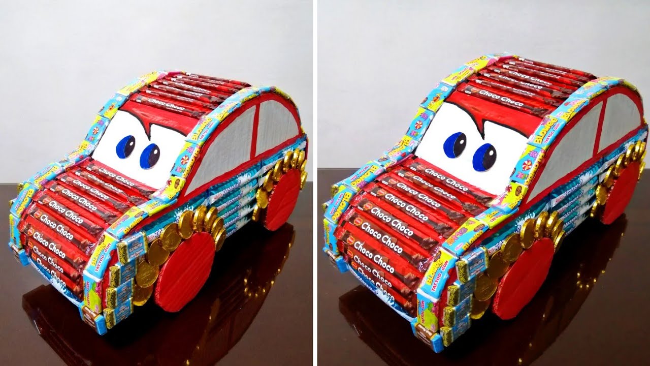 DIY CANDY CAR | MCQUEEN CARS