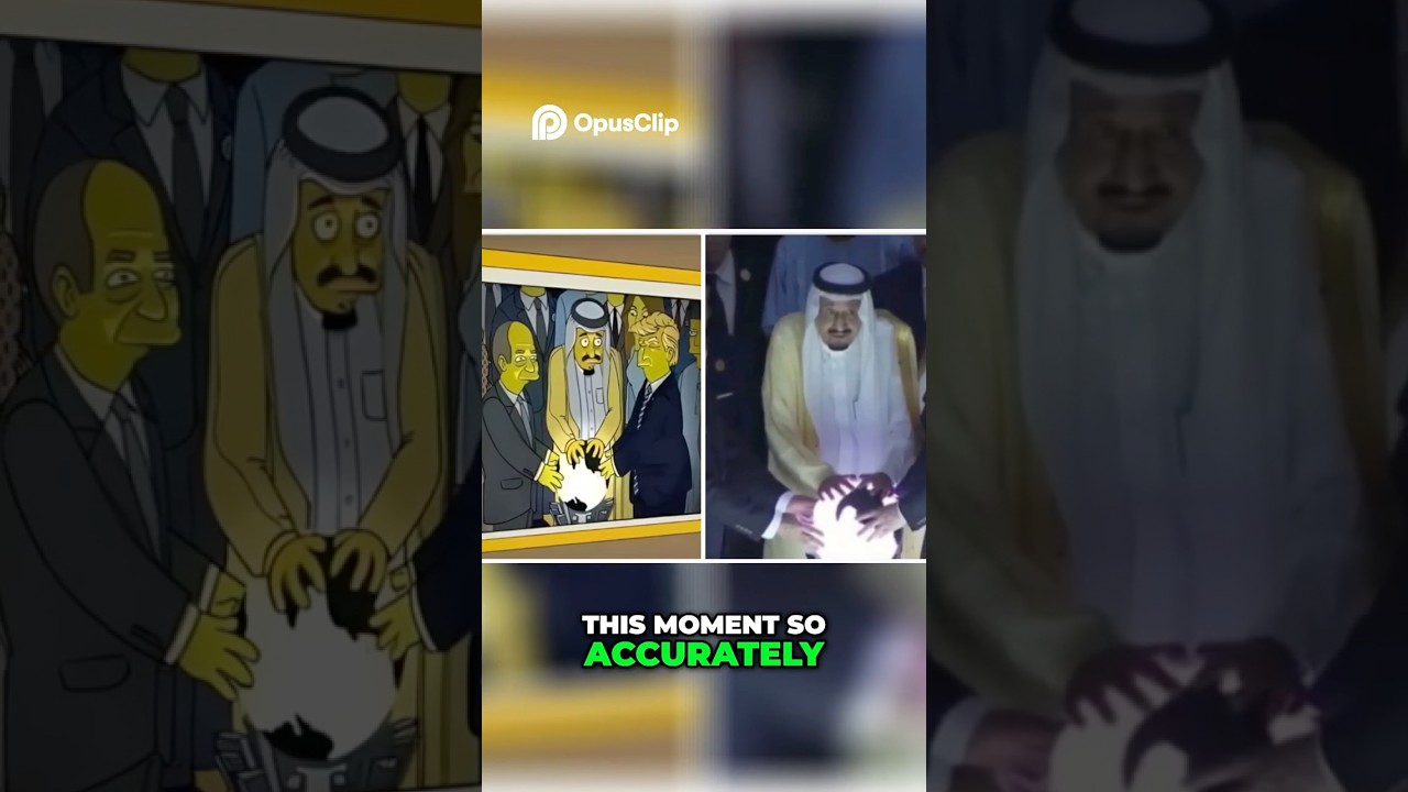 The Simpsons Predicted Trump's Orb Moment #SimpsonsPredictions #Trump #Conspiracy #ViralMoments