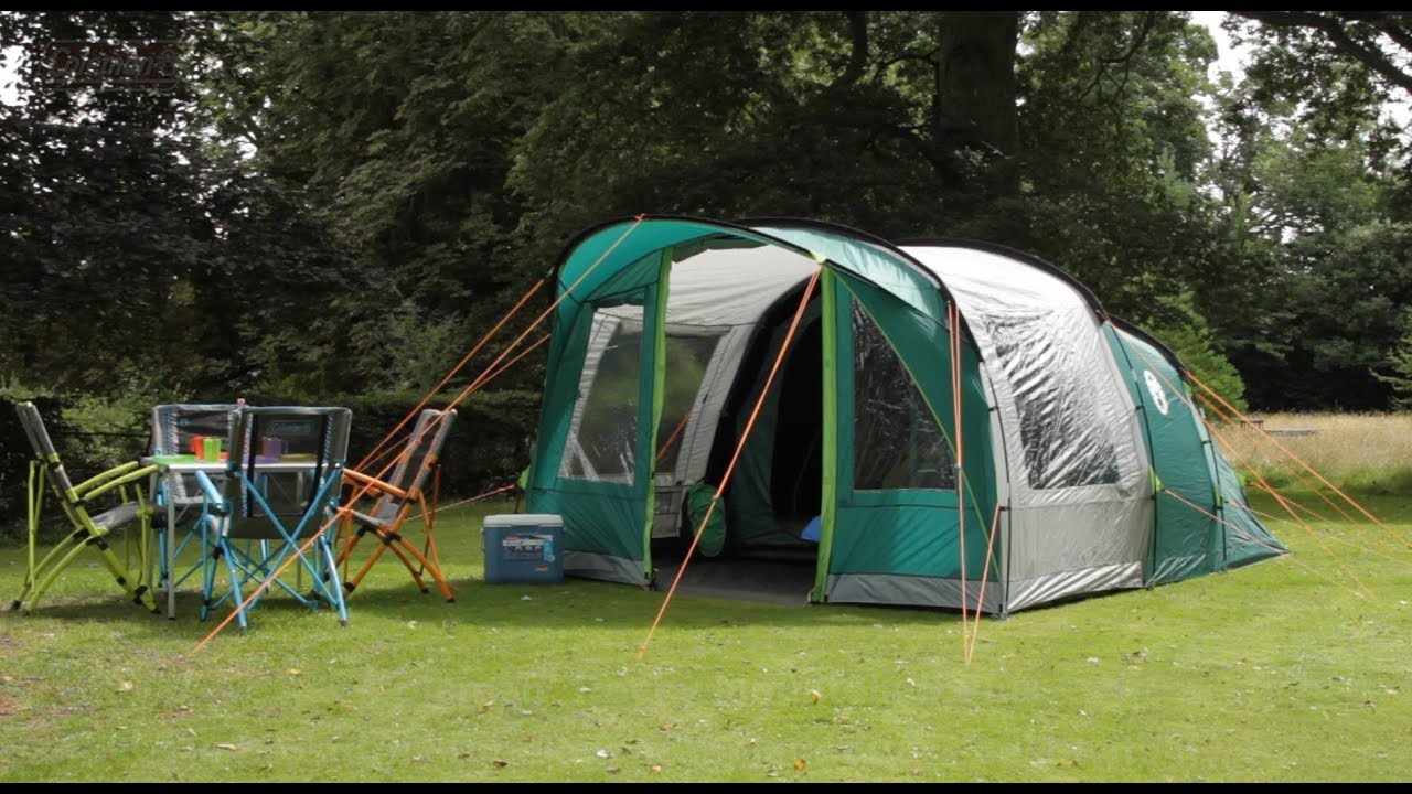 Coleman® Rocky Mountain 5 Plus – stan pro 5 osob s technologií zatmavených ložnic BlackOut Bedrooms®