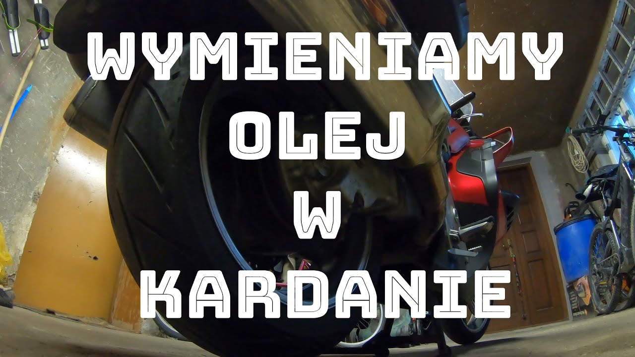Wymiana oleju w Kardanie w Honda St1300 Pan European