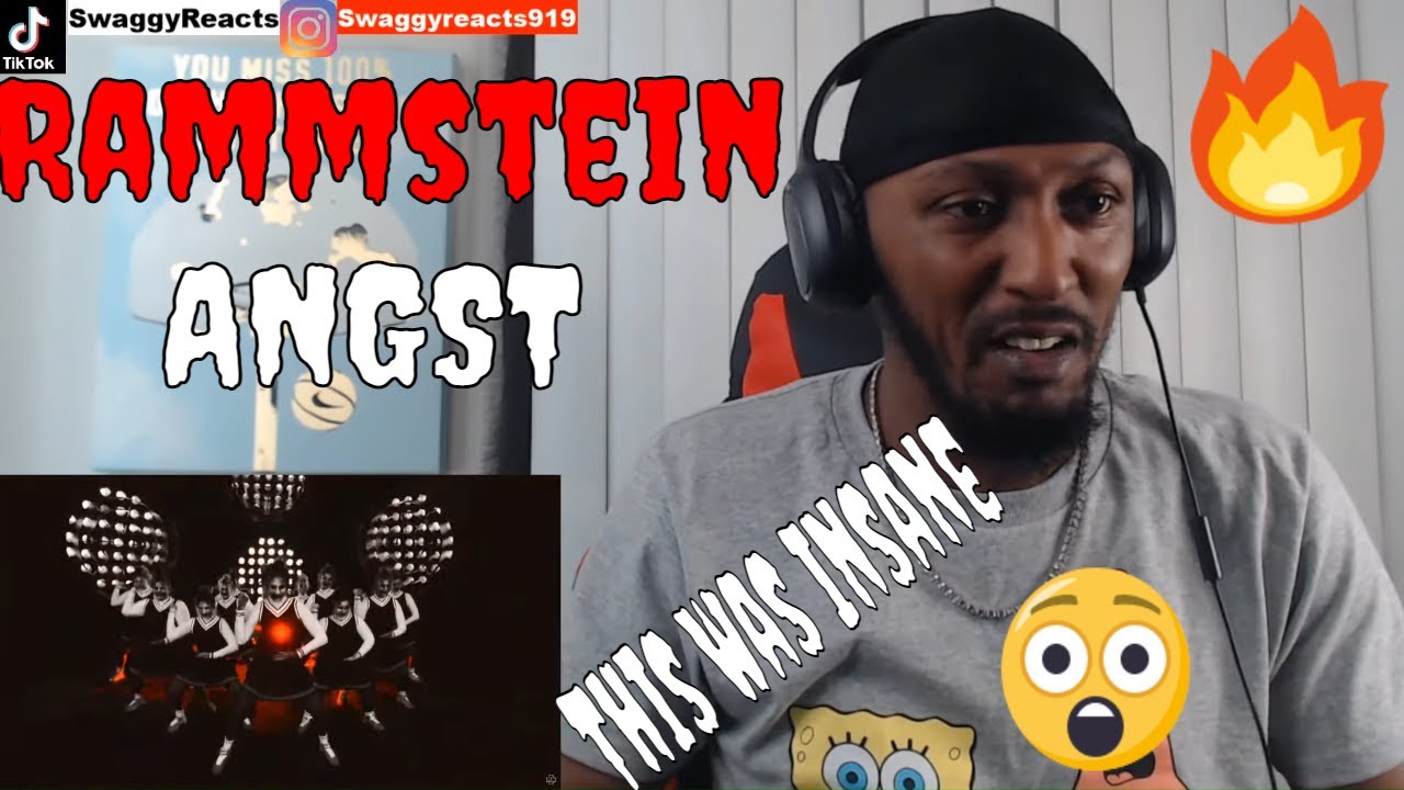 Swaggy Reacts To - Rammstein - Angst (Official Video) REACTION