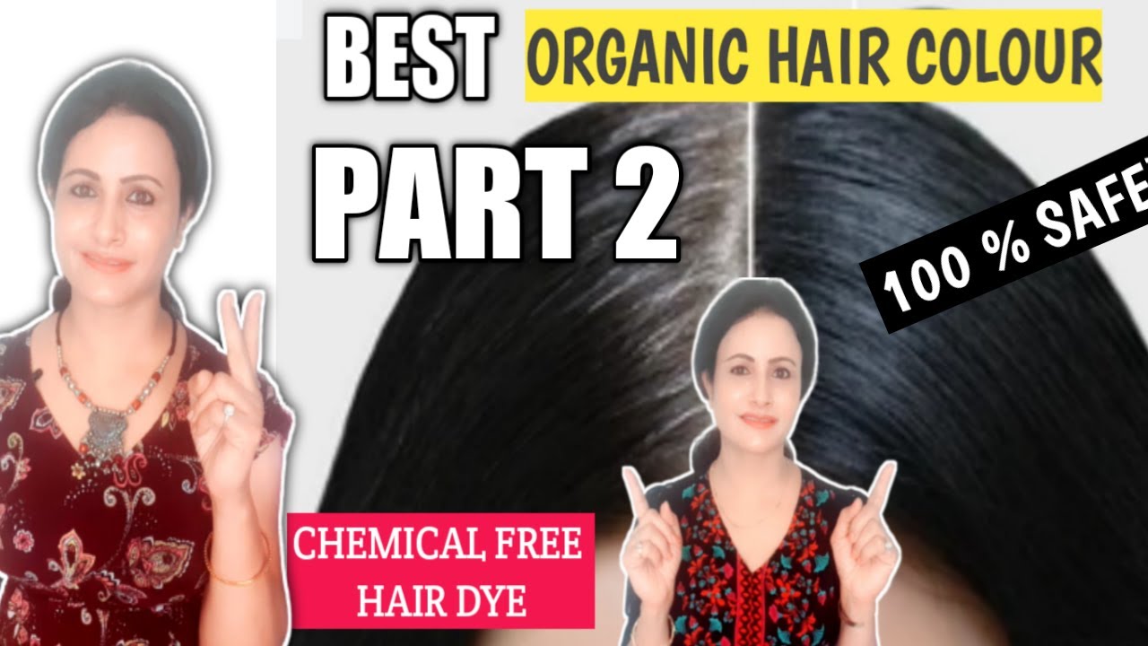 Top Organic Hair Colour In India/Best Hair Colour Dyes/ White Hair To Black Hair Naturally/PART 2