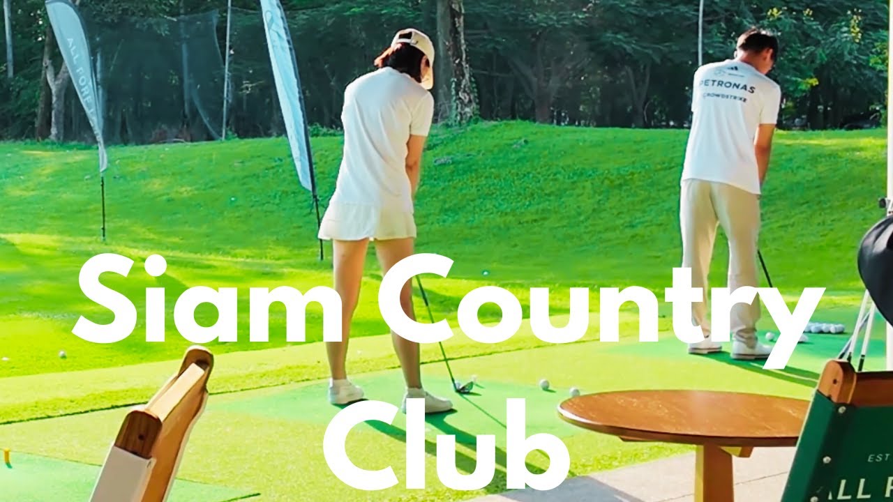 🇹🇭 [4K] Siam Country Club - The best golf place in Pattaya Thailand
