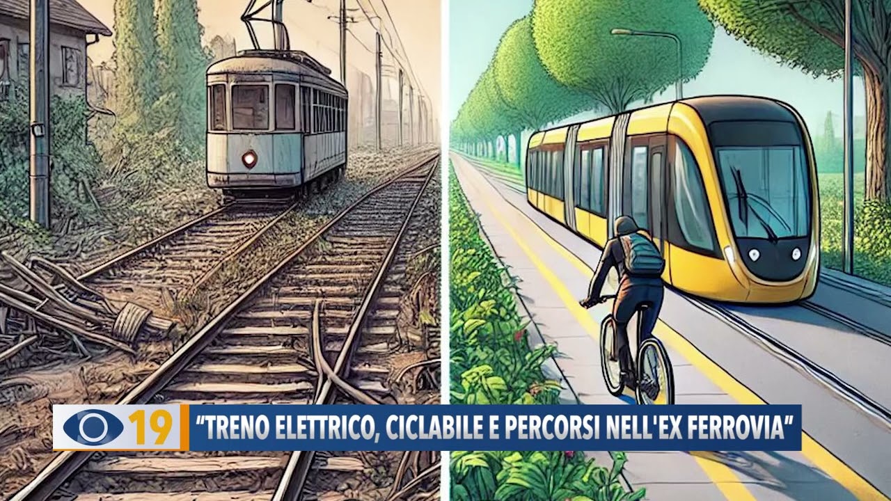 “Treno elettrico, ciclabile e percorsi nell'ex ferrovia”