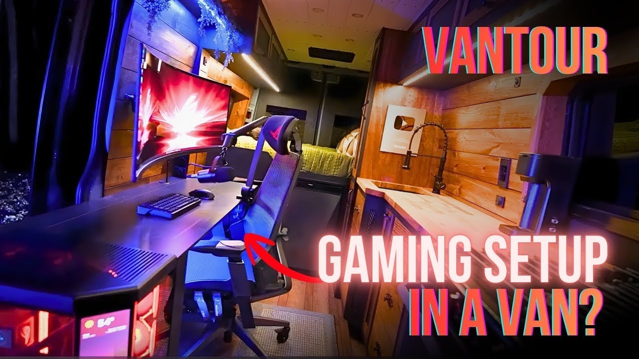 ULTIMATE Gaming Van Tour | TOP 3 Insane Van Builds for Work, Play & Van Life