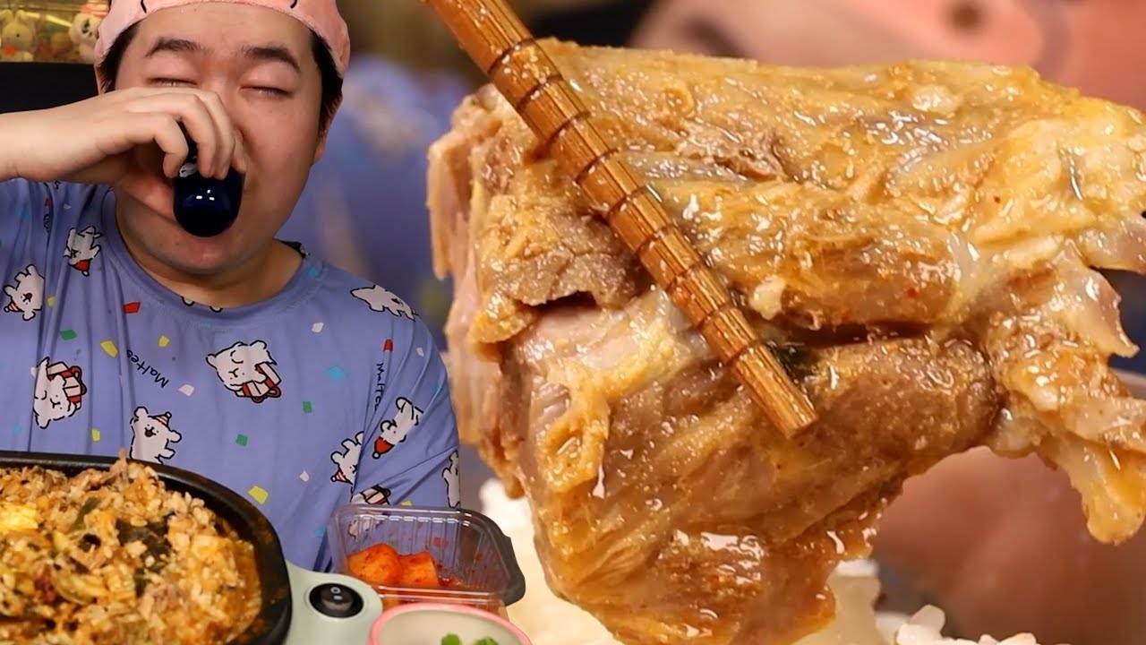 1인 1감자탕 도전 먹방