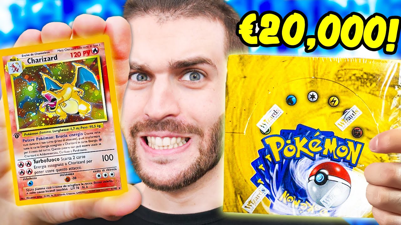 APRO con ZANO un BOX POKEMON SET BASE da 20.000€! [Evento Box Break]