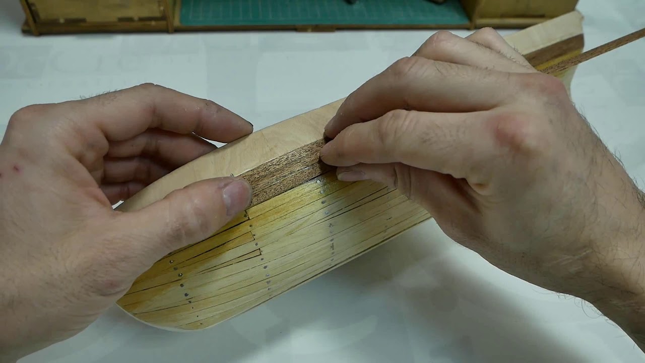 CASCO 21- Como colocar el segundo forro 2. POLARIS - Modelismo Naval