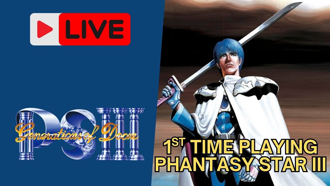 [Phantasy Star III Generations of Doom] First Time Playing! (Part 9)