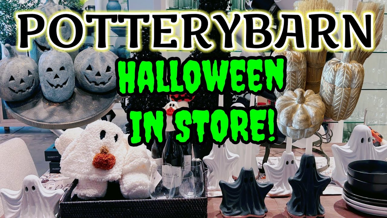 POTTERYBARN’S HALLOWEEN IS IN STORE NOW! 🎃 AMAZING HALLOWEEN DECOR!