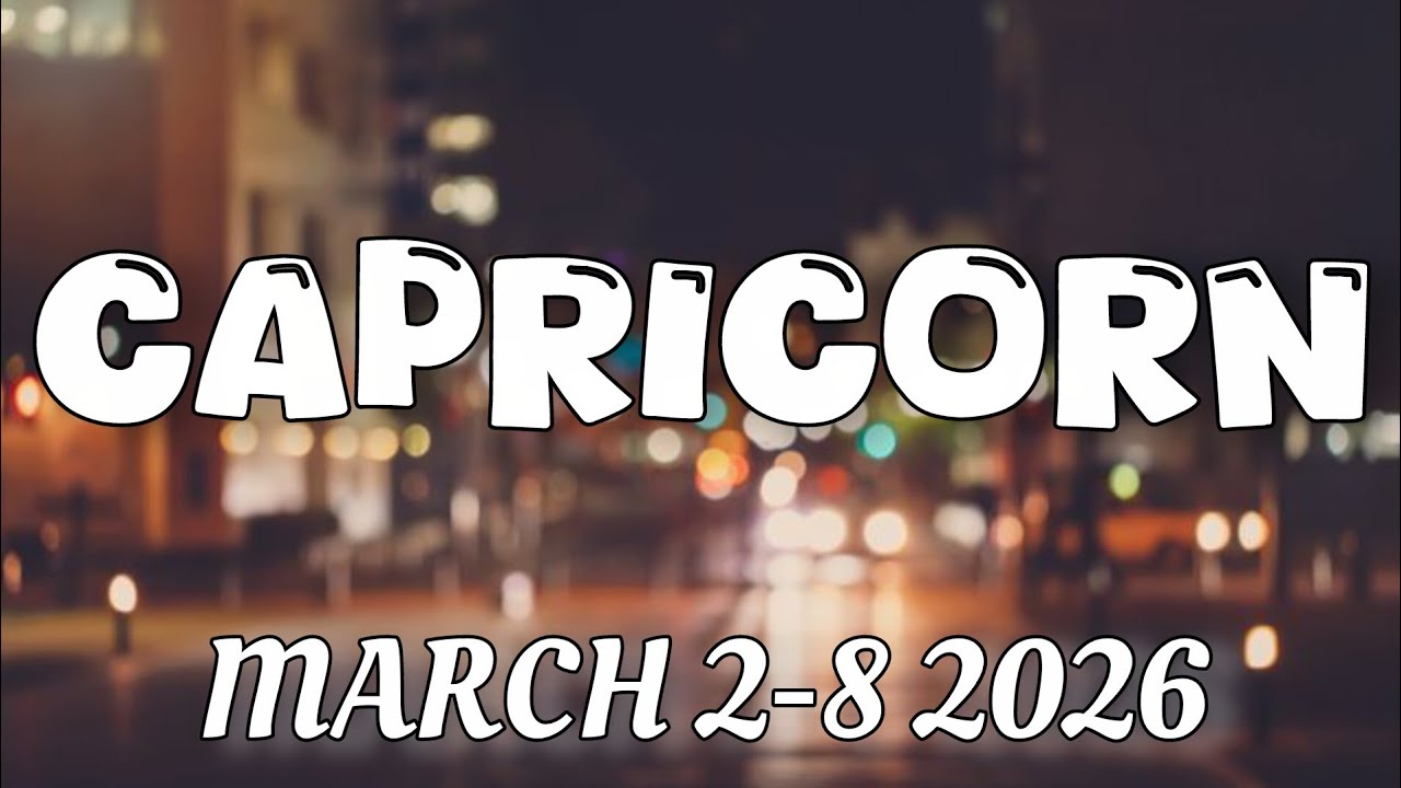 CAPRICORN♑ MGA PAPARATING PARA SAYO NGAYONG MARCH 2-8 2026 WEEKLY READING🍀 