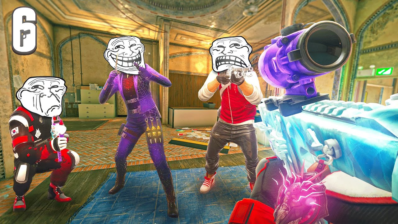 The FUNNIEST Squad In Rainbow Six Siege