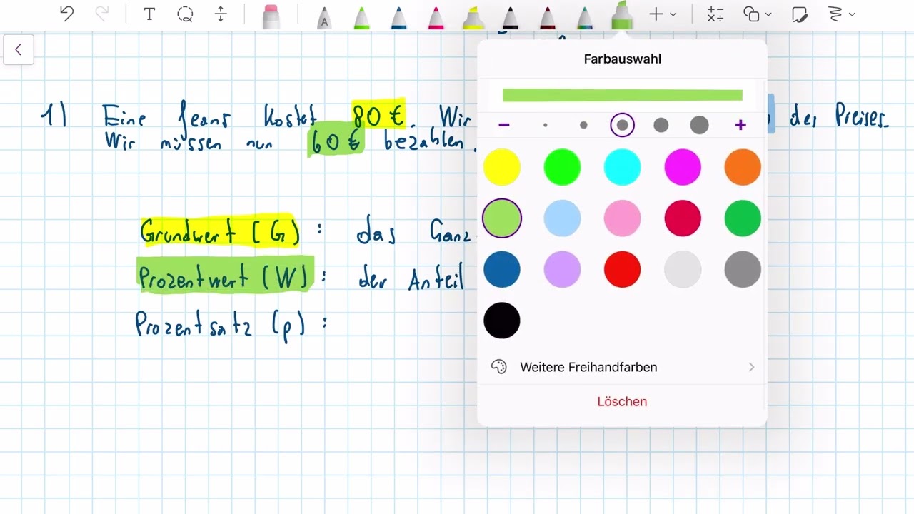 Prozentrechnung