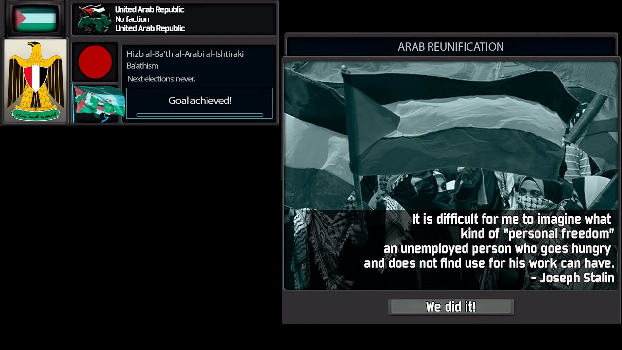(TNO Custom Super Event) - The Rise of the Arab Idea