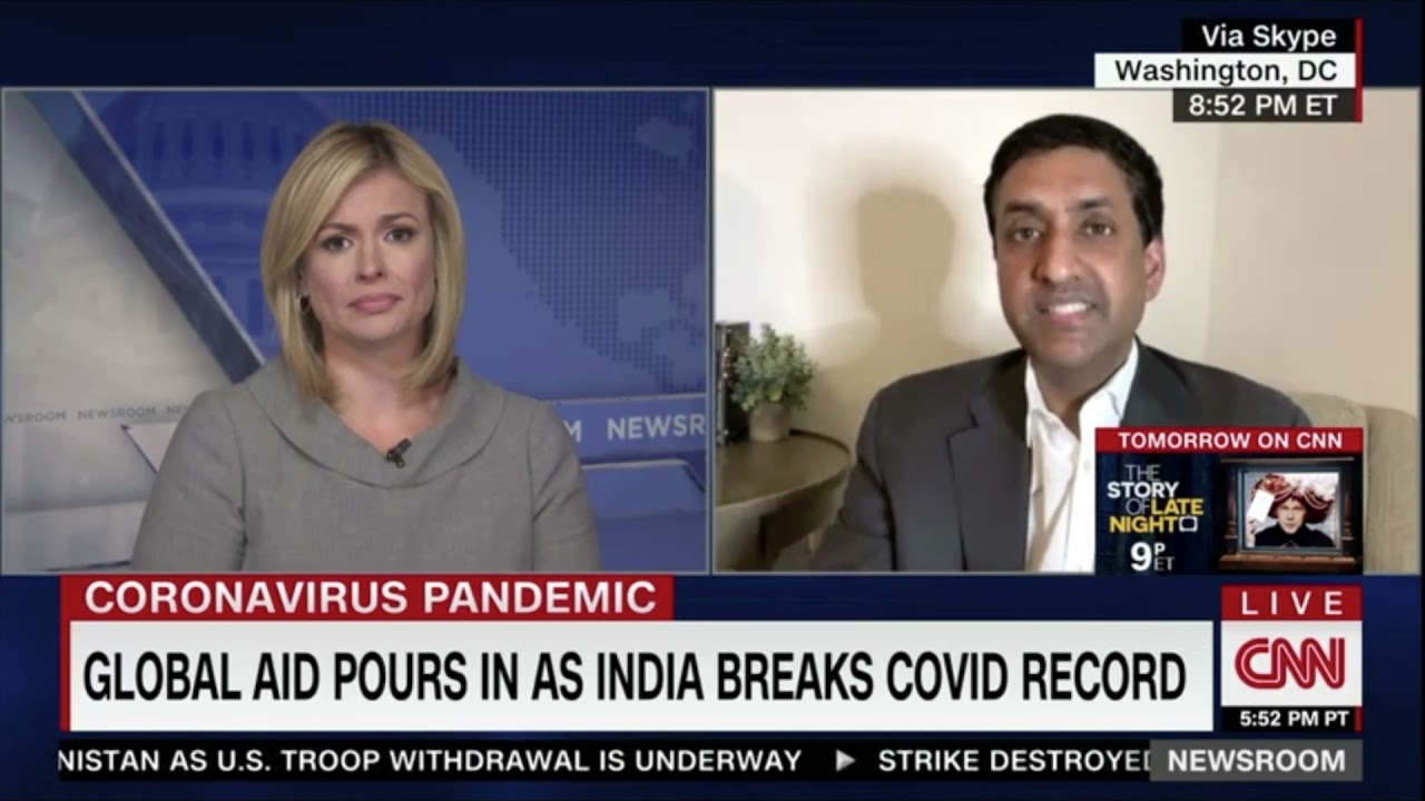 Ro Khanna on CNN Newsroom Pamela Brown