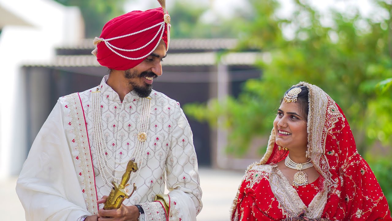 NEW 4K  CINEMATIC WEDDING FILM || GURVEER & PRABHJOT || DEEP STUDIO PHOTOGRAPHY || 98765-44306