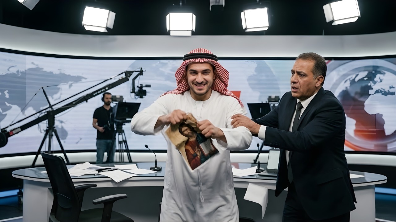La realeza saudí se burló del cristianismo en directo por televisión y luego se desplomó de asombro.