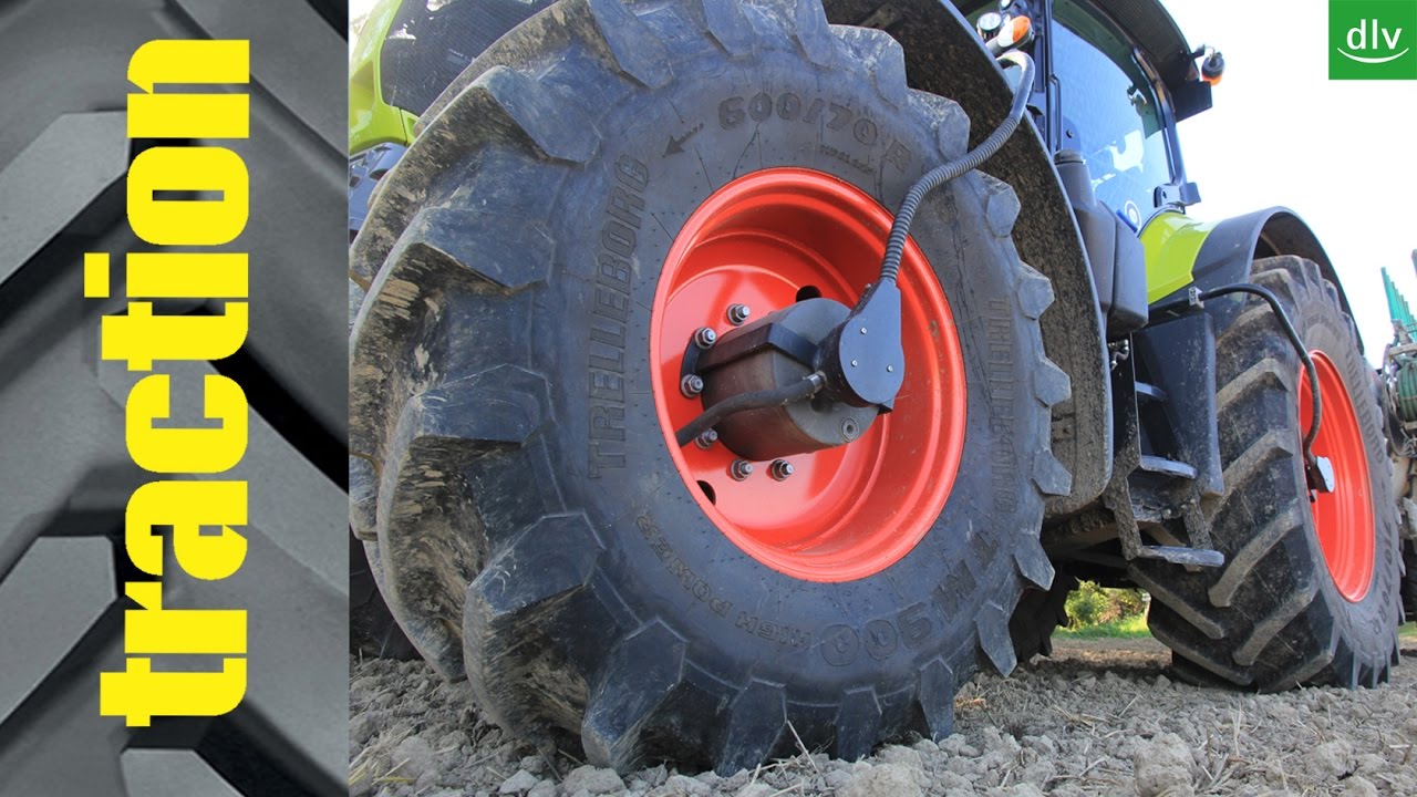 R&M Profi-Reifendruckregelanlage in der traction-Arbeitsprobe