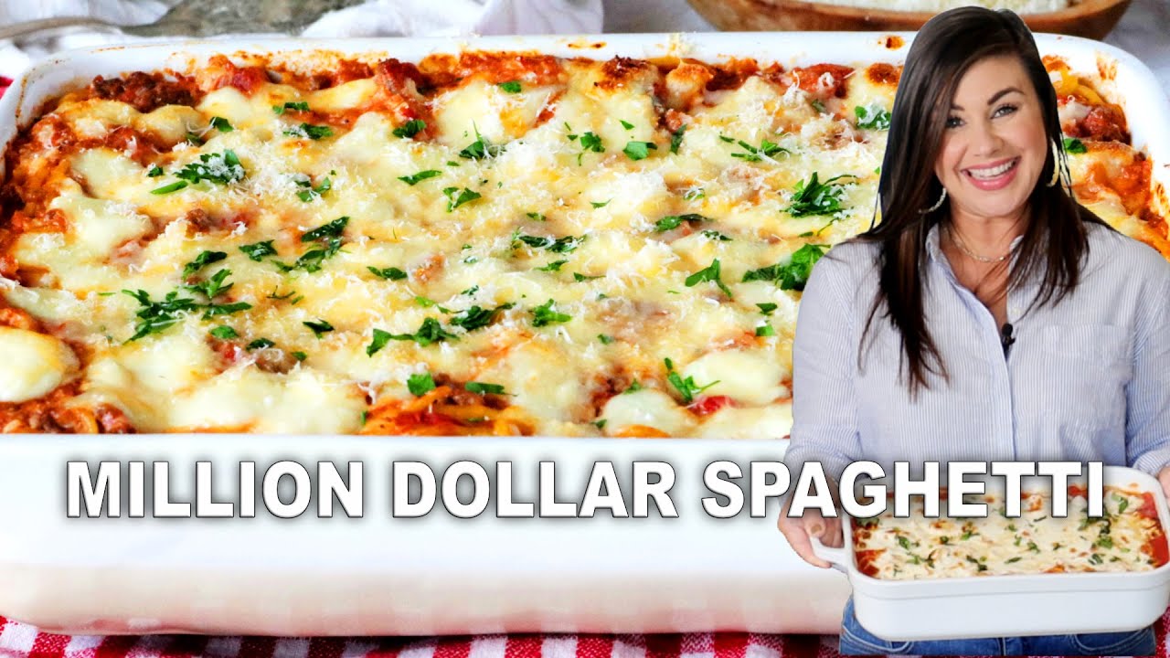 Million Dollar Spaghetti With a Sauce SO EASY, You'll Never Buy Store-Bought Again