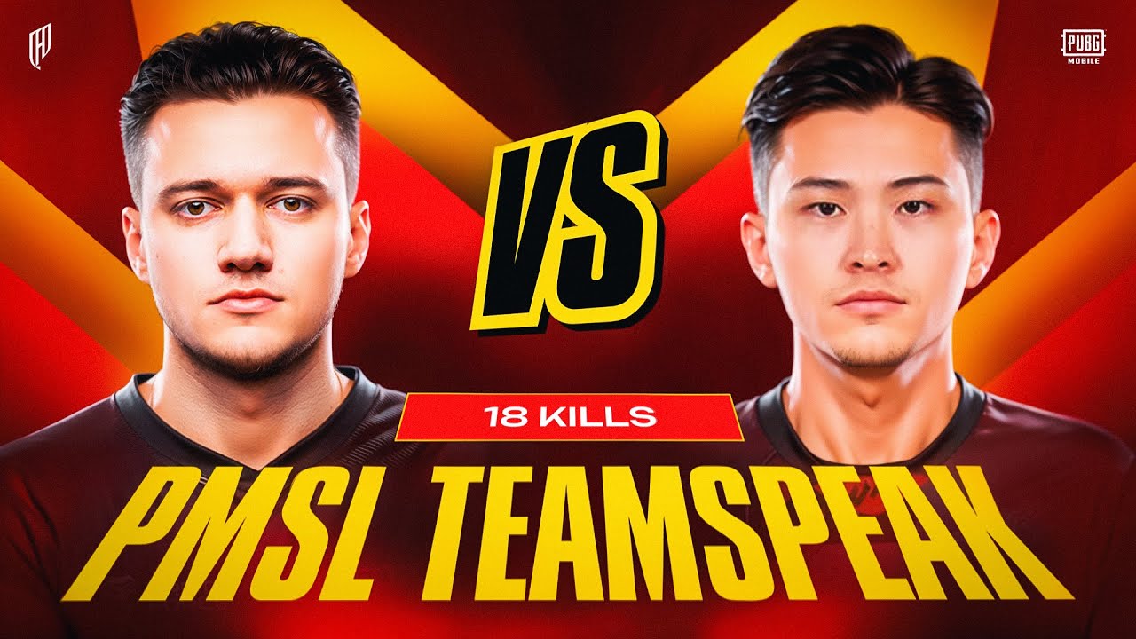 TEAMSPEAK vs PMSL TEAMS | 15 ELIMS TOURNAMENT PUBG MOBILE AL QADSIAH