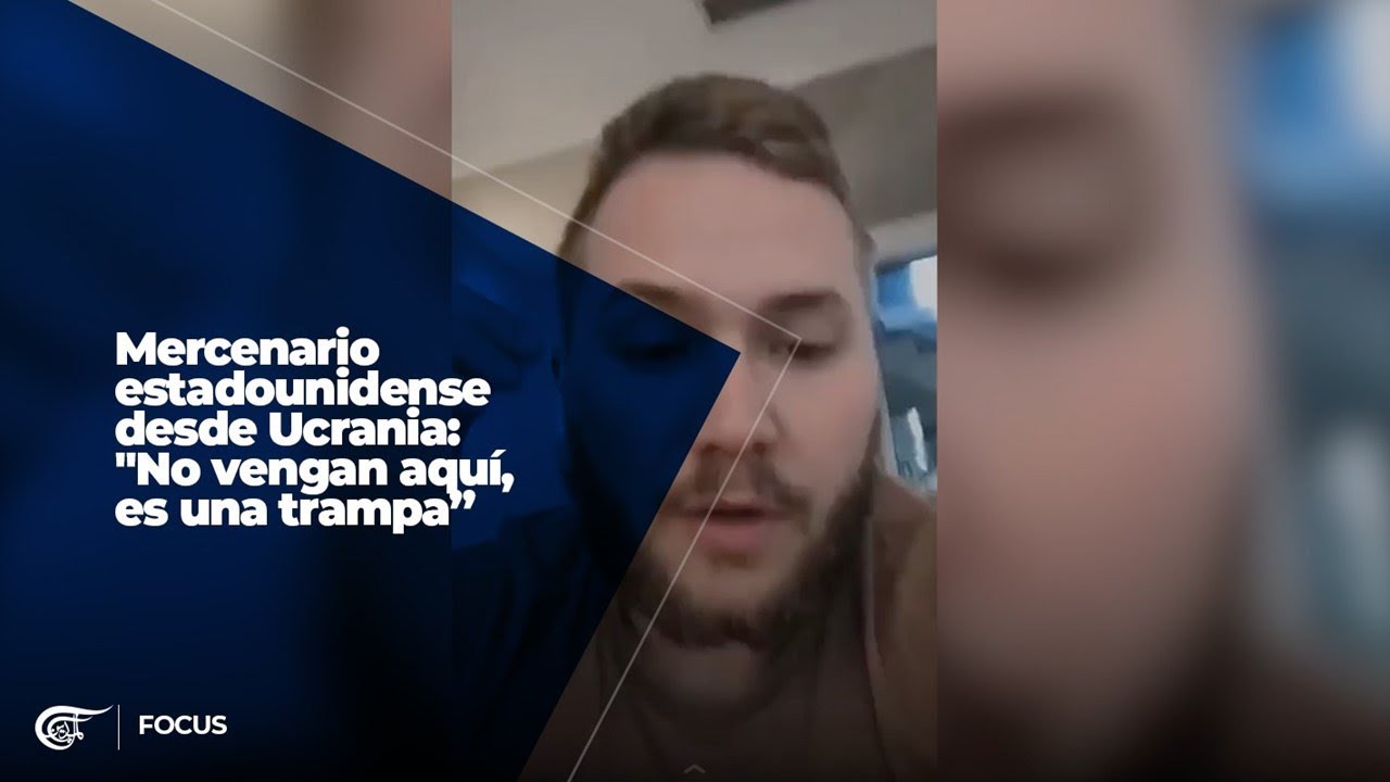 Mercenario estadounidense desde Ucrania: 