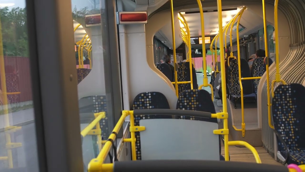 Sweden, Stockholm, bus 742 ride from Loftvägen to Huddinge sjukhus