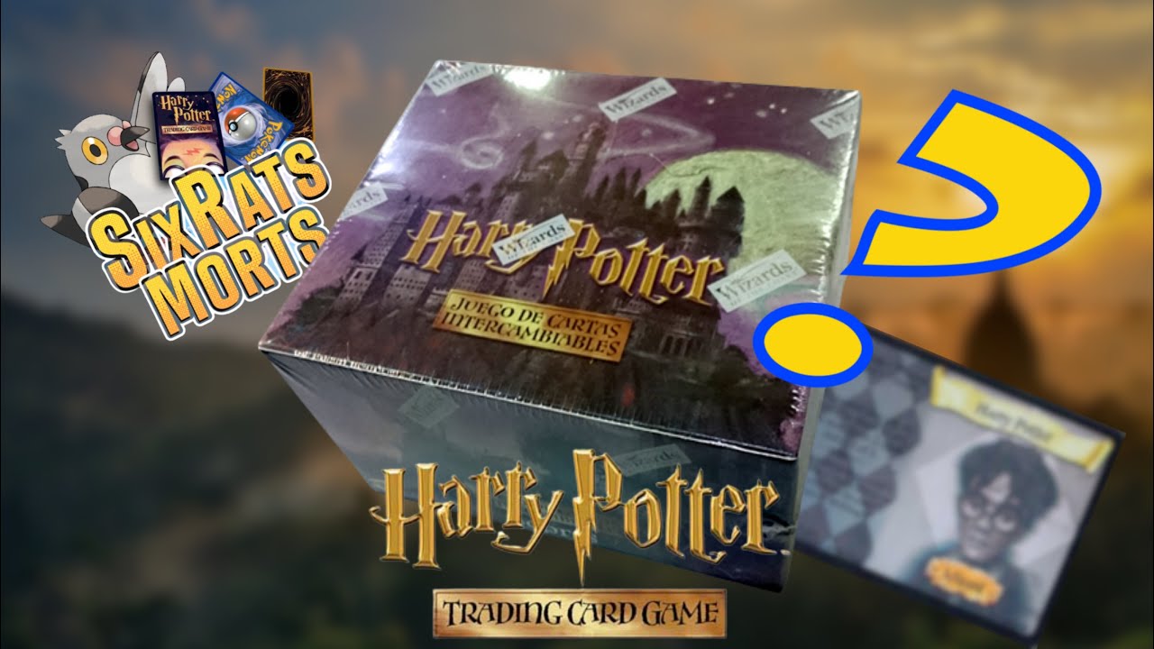 J’OUVRE ENCORE UN DISPLAY SET DE BASE HARRY POTTER ET J’AI ENCORE DES CARTES DE FOU