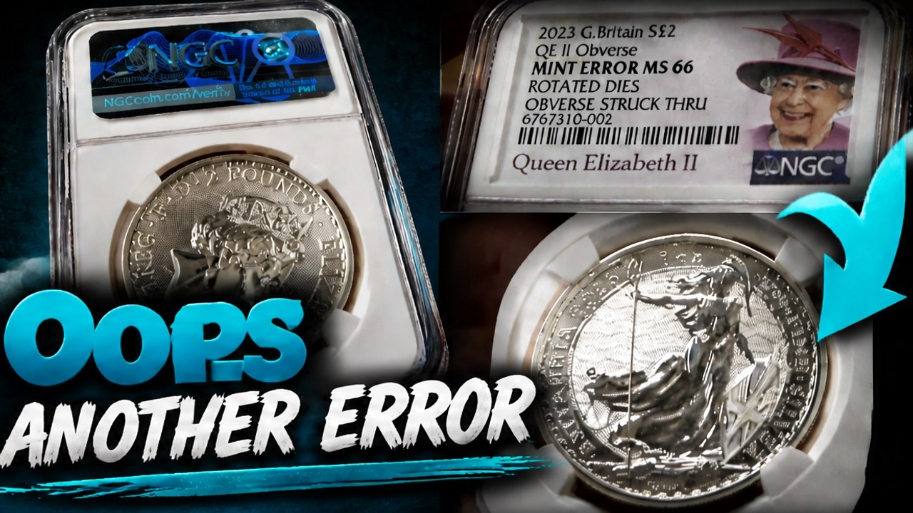At Least This Is Silver - ANOTHER Error Coin by The Royal Mint!