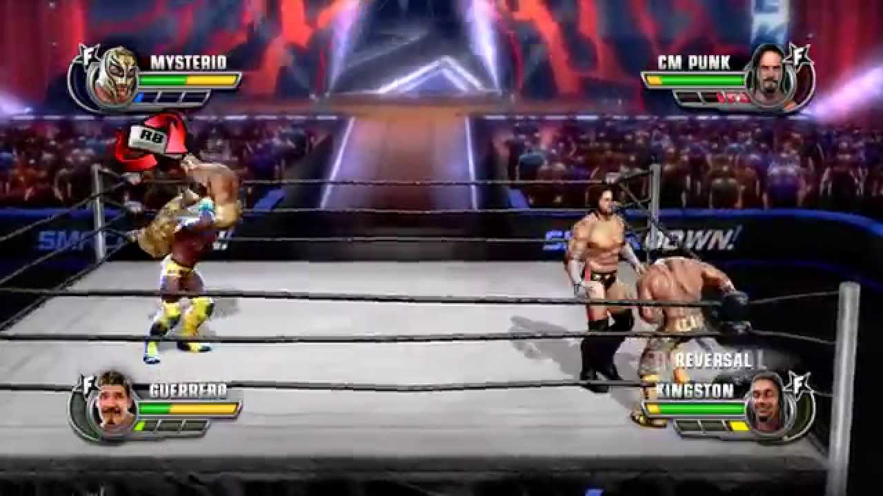 WWE Allstars 4 way Elimination