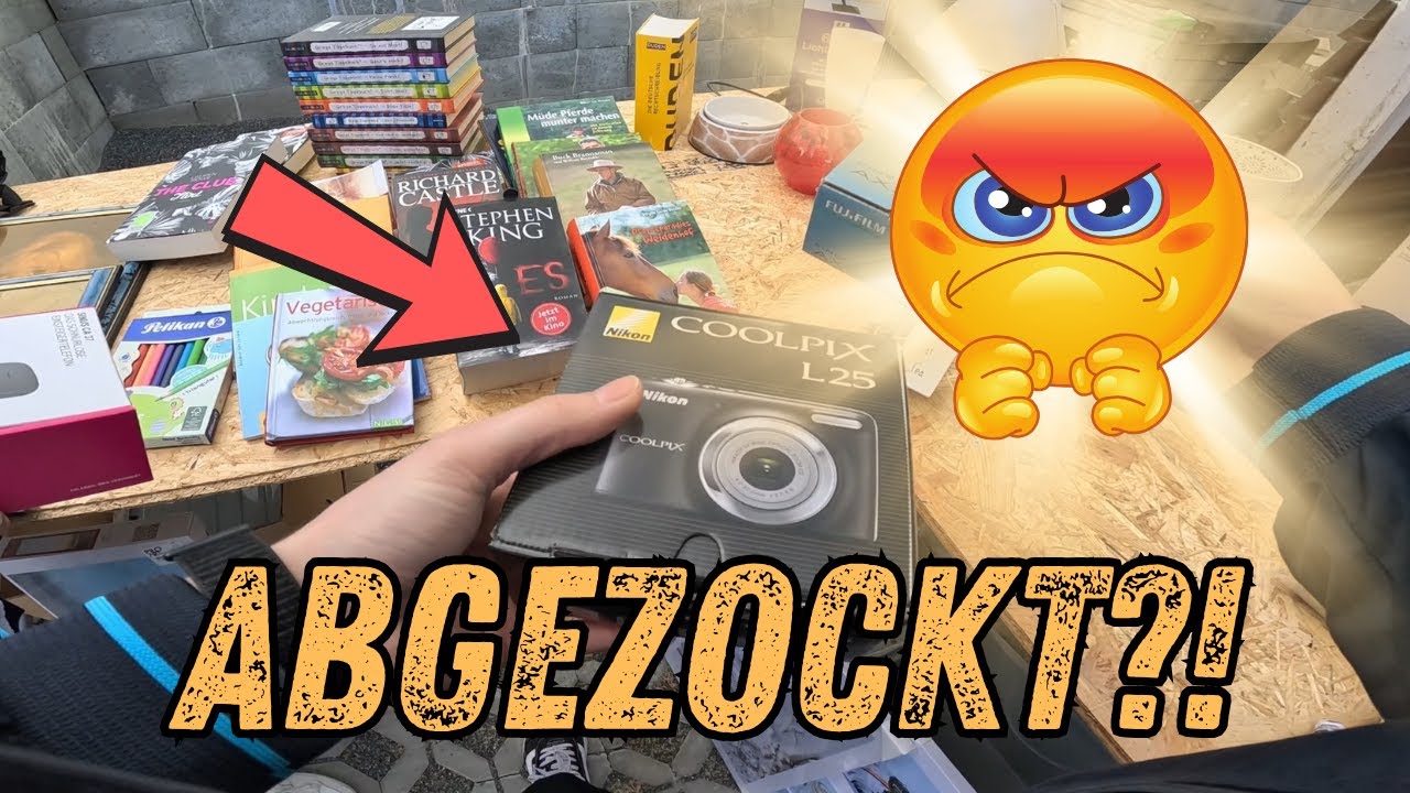 Wenn du denkst, du machst ein Schnäppchen… und dann DAS! 😱 #Flohmarkt-Fail
