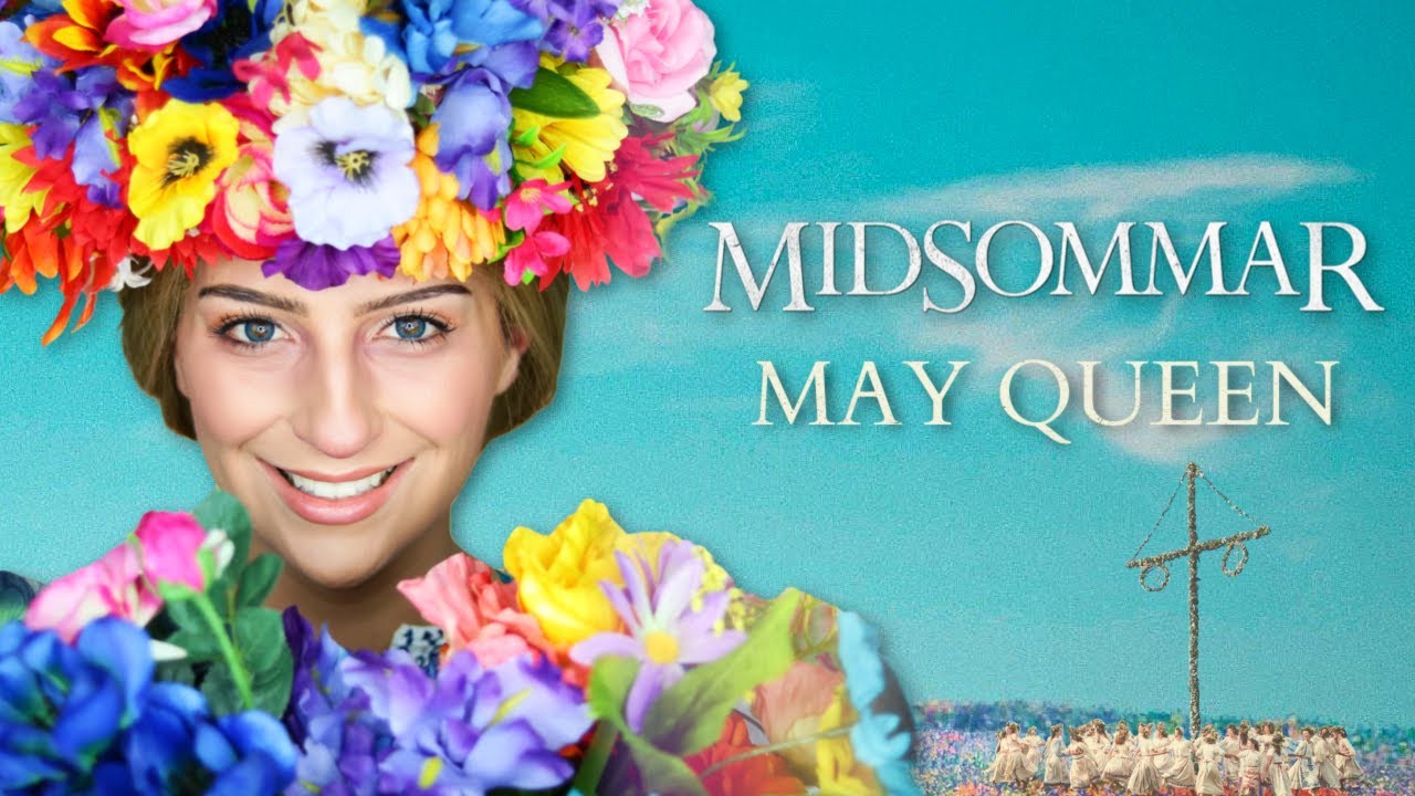 Dani May Queen Costume & Makeup Tutorial 【Midsommar】☀️ | Halloween 2020 | Madalyn Cline