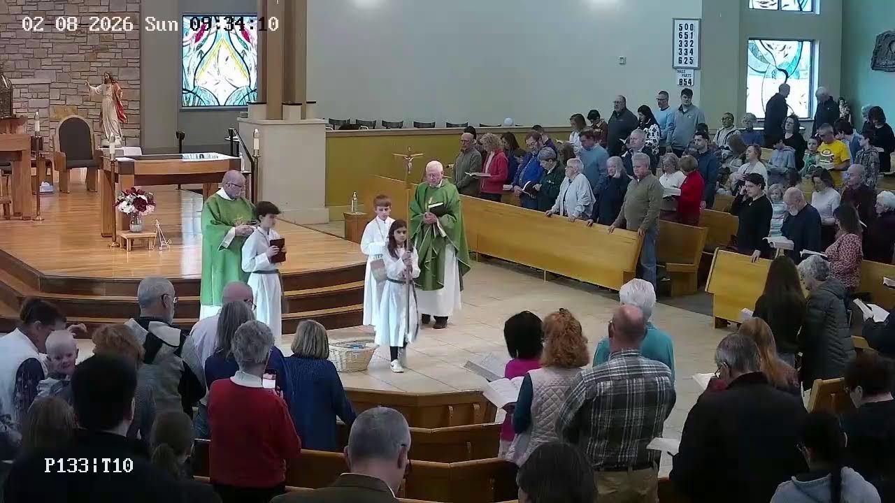 8:30 mass 2/8/26