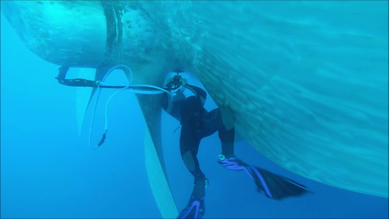 UNDERWATER PROPELLER POLISHING