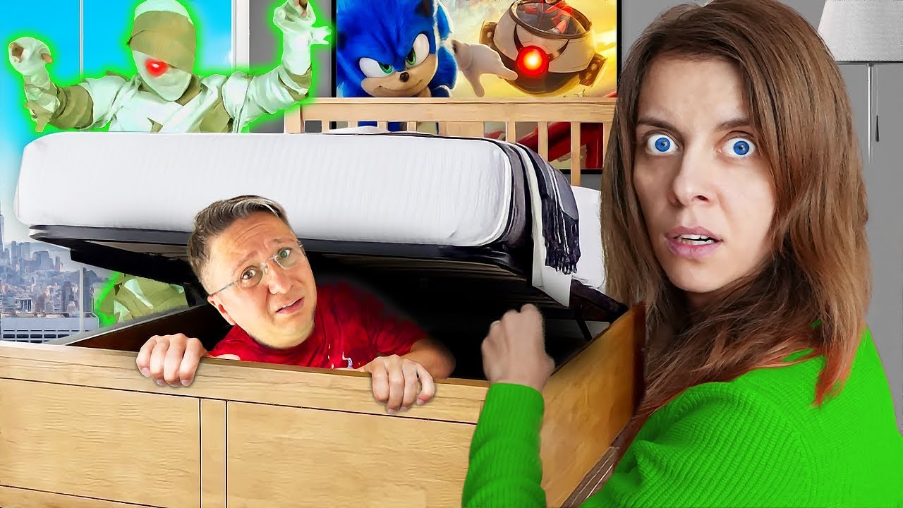 👻 MUMIA și OIȚA SHAUN ne caută SUB PATURI 🛏️ Decorăm de Crăciun