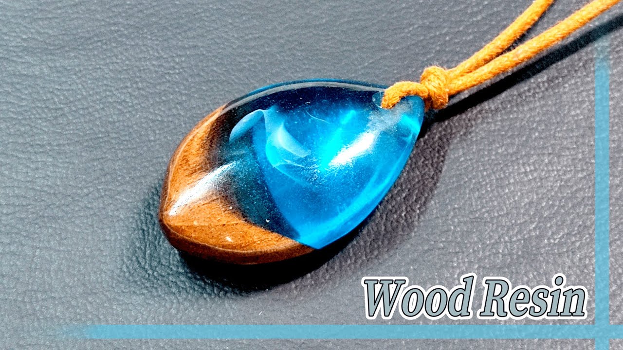 【ウッドレジン】木とエポキシレジンで作った夏らしい海のウッドレジンの作り方/Amazing/DIY/wood resin