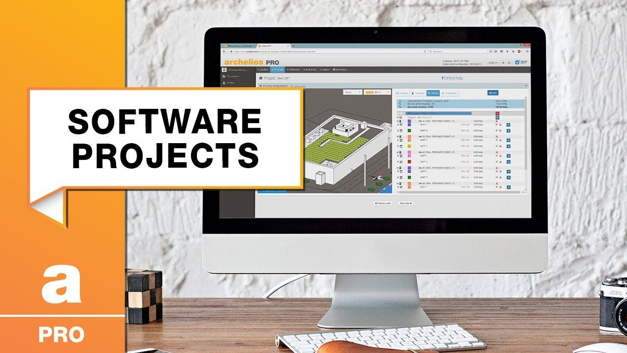 archelios Pro - Design, plan, calculate and compare a PV system in 3 minutes