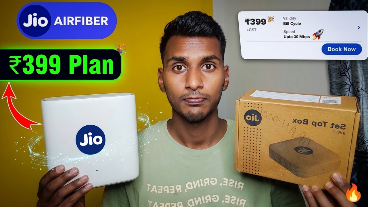 Jio AirFiber 🛜 - ₹399 Plan Installation & Booking PROCESS | New Offer 🔥 full Process A to Z