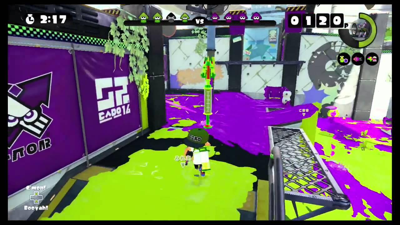 Splatoon Turf war Urchin Underpass