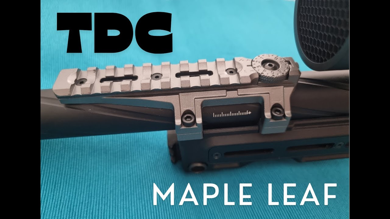 Montaje de TDC Hop rail mount para SSG10 A3 (Airsoft)