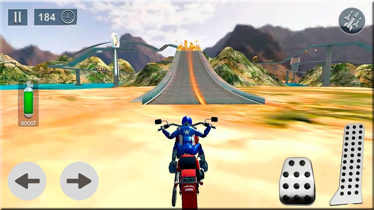 Extreme Bike Stunts 3D Motor Games Gameplay Android