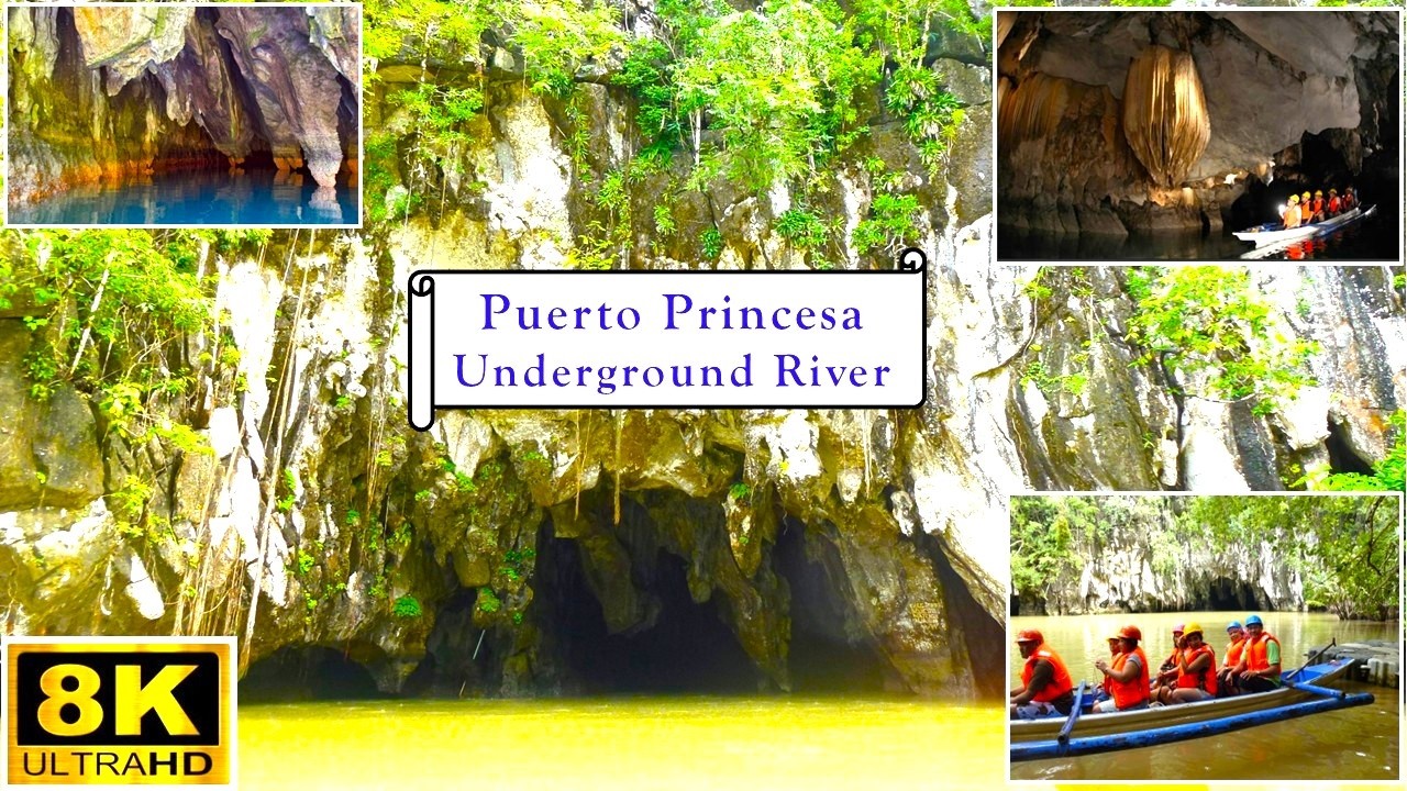Exploring the Puerto Princesa Underground River in Palawan, Philippines - 8K